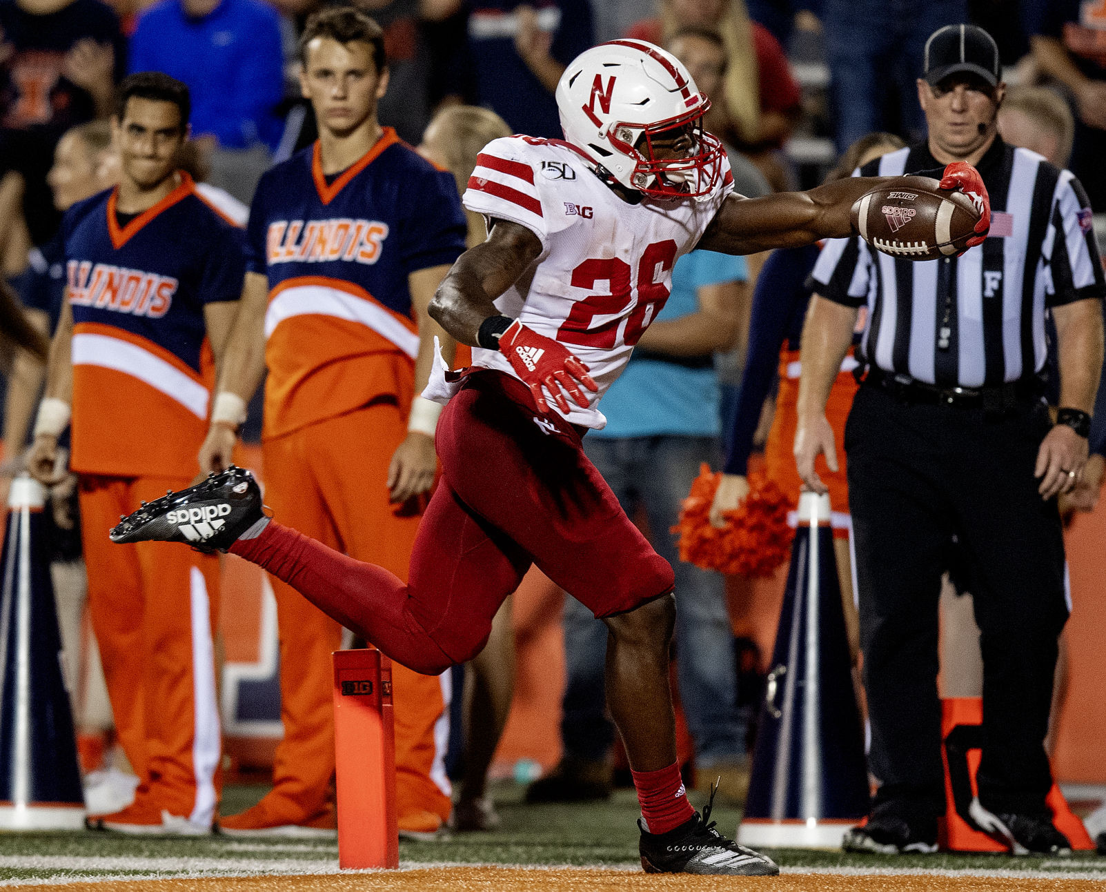 Nebraska vs. Illinois, 9.21